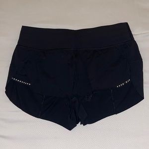Black lululemon shorts